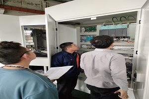 江蘇北人客戶現場驗收-精益求精是我們的宗旨